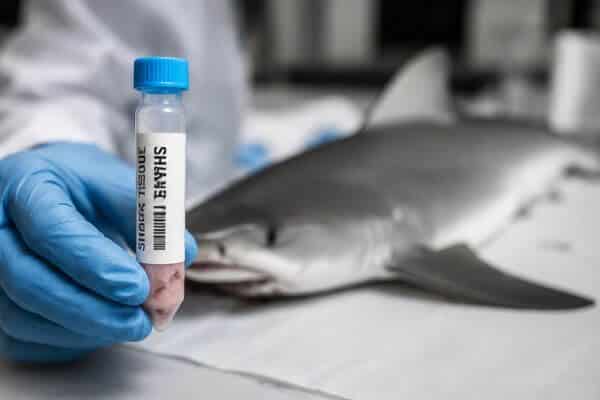 Test samples of finding cocaine in sharks Test samples of finding cocaine in sharks